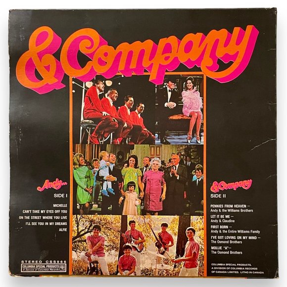 ANDY WILLIAMS Records ~ LONELY STREET + MY FAIR LADY & OTHER BROADWAY HITS + ... - Picture 13 of 15